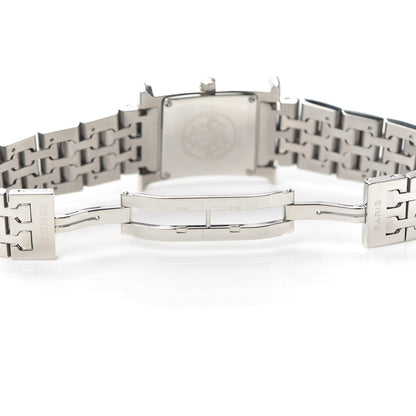 Hermes Stainless Steel 21mm Heure H Hour Quartz Watch Blue 5 of 5