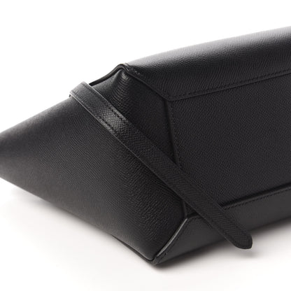 Celine Grained Calfskin Micro Belt Bag Black 6 of 9