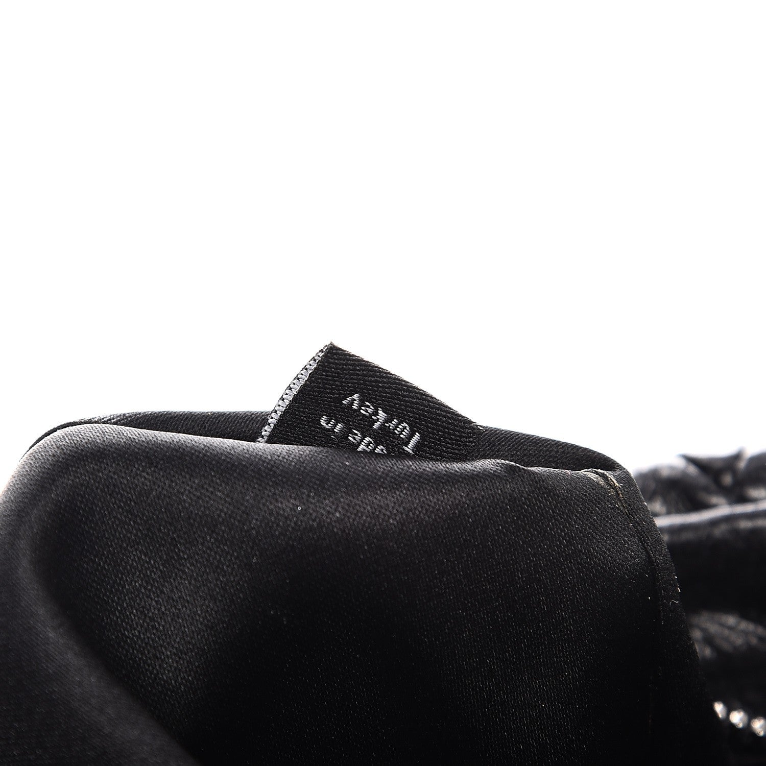 Miu Miu Vitello Shine Quilted Wristlet Nero Black 7 of 7