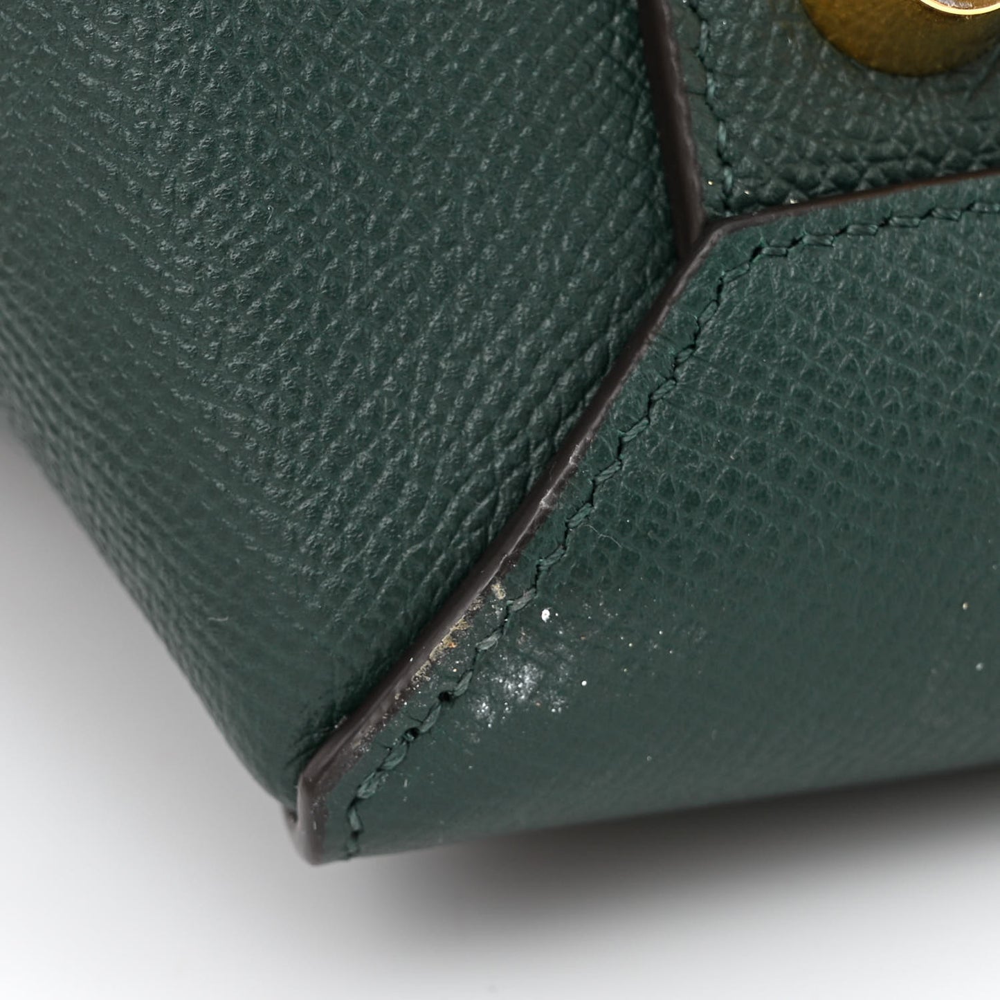 Grained Calfskin Mini Belt Bag Amazone