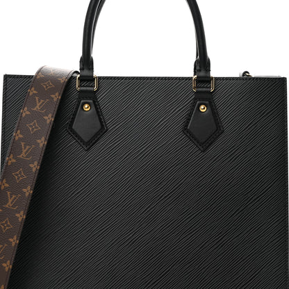 Louis Vuitton Epi Sac Plat PM Black 7 of 12