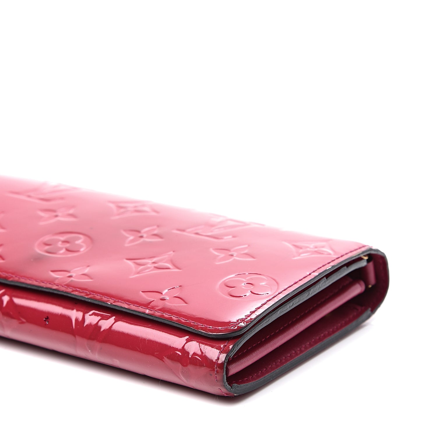 Vernis Chaine Wallet Rose Indien