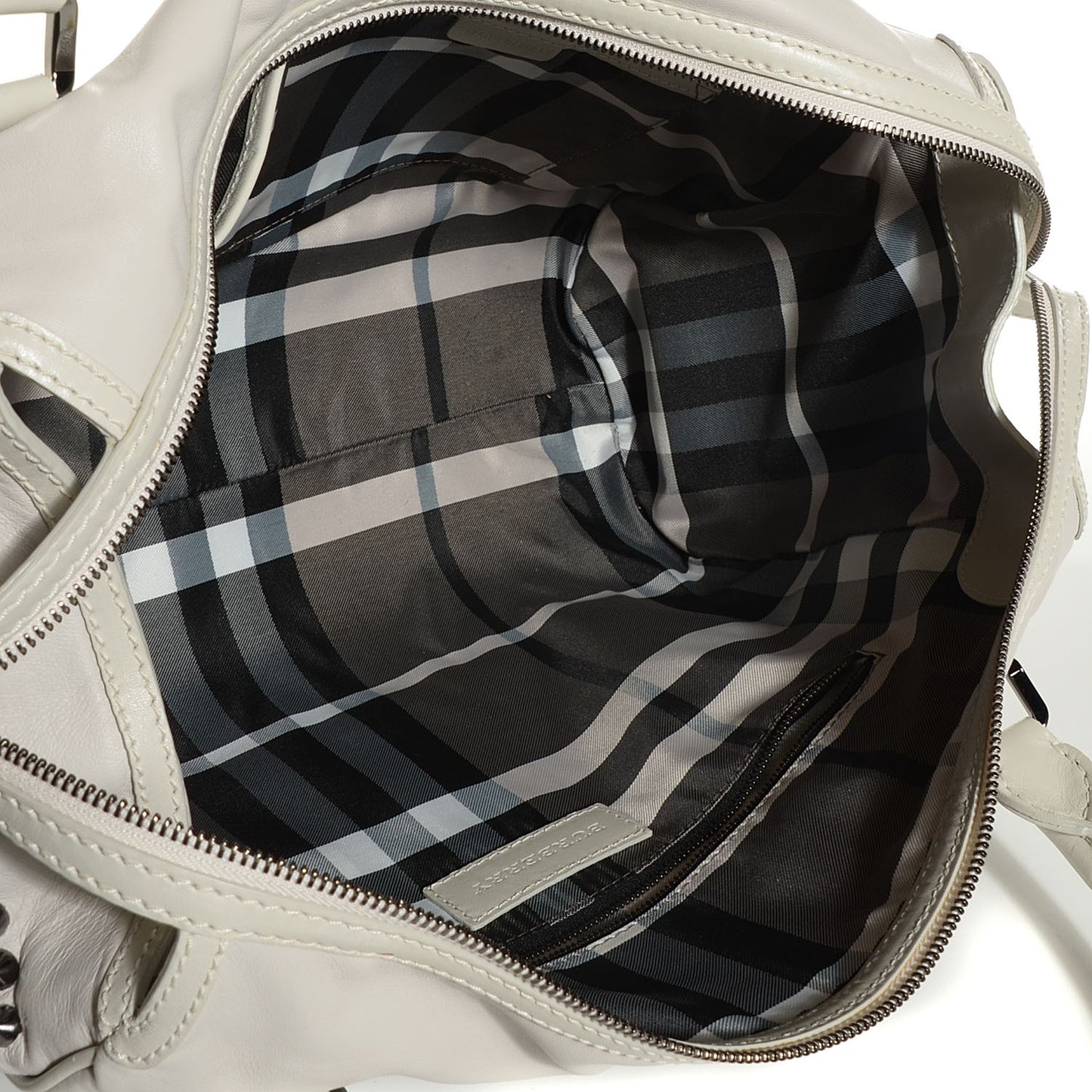 Lambskin Studded Medium Edenham Tote Pale Trench