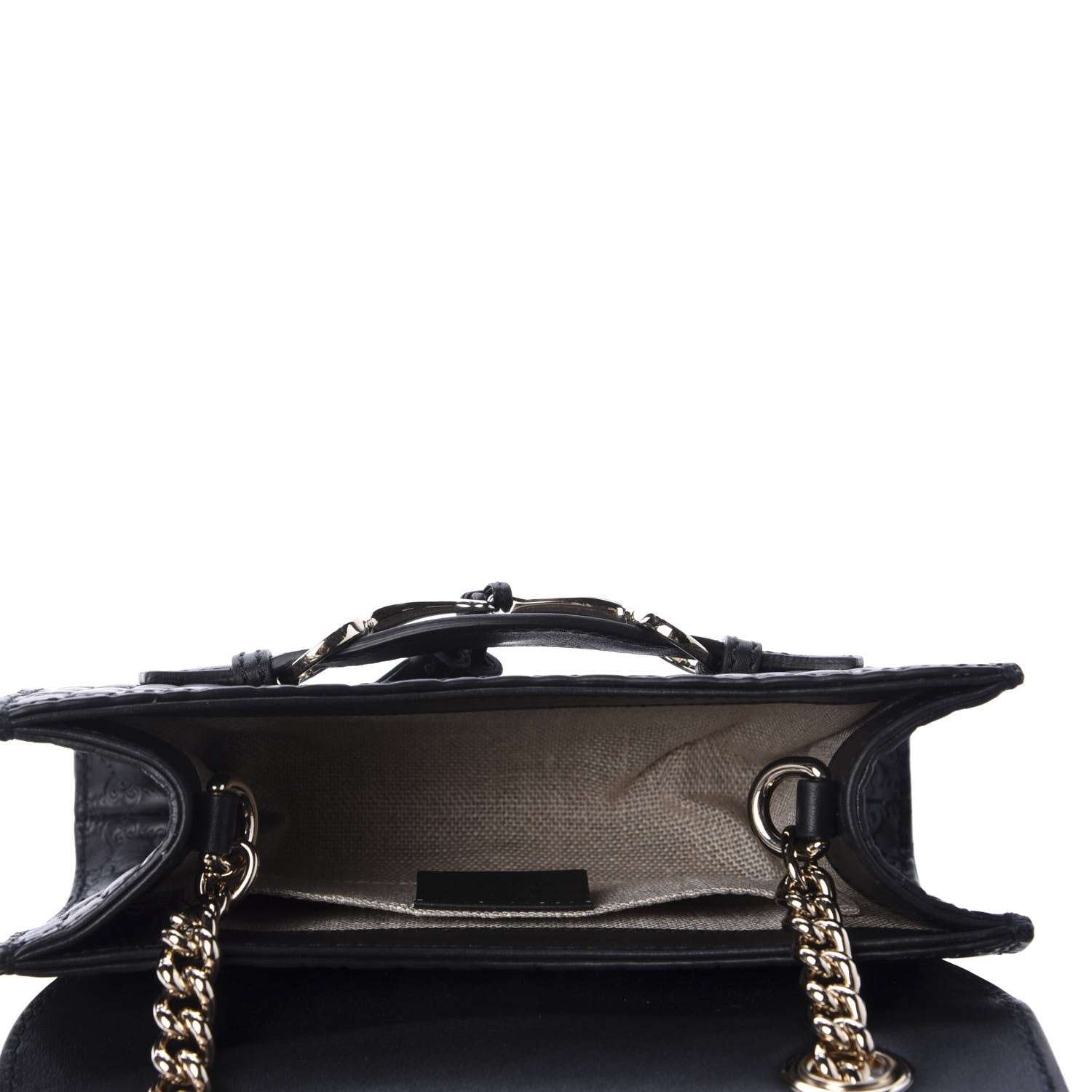 Gucci Microguccissima Mini Emily Shoulder Bag Black 5 of 10