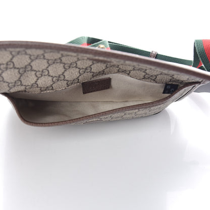 Gucci GG Supreme Monogram Neo Vintage Web Belt Bag Brown 7 of 11