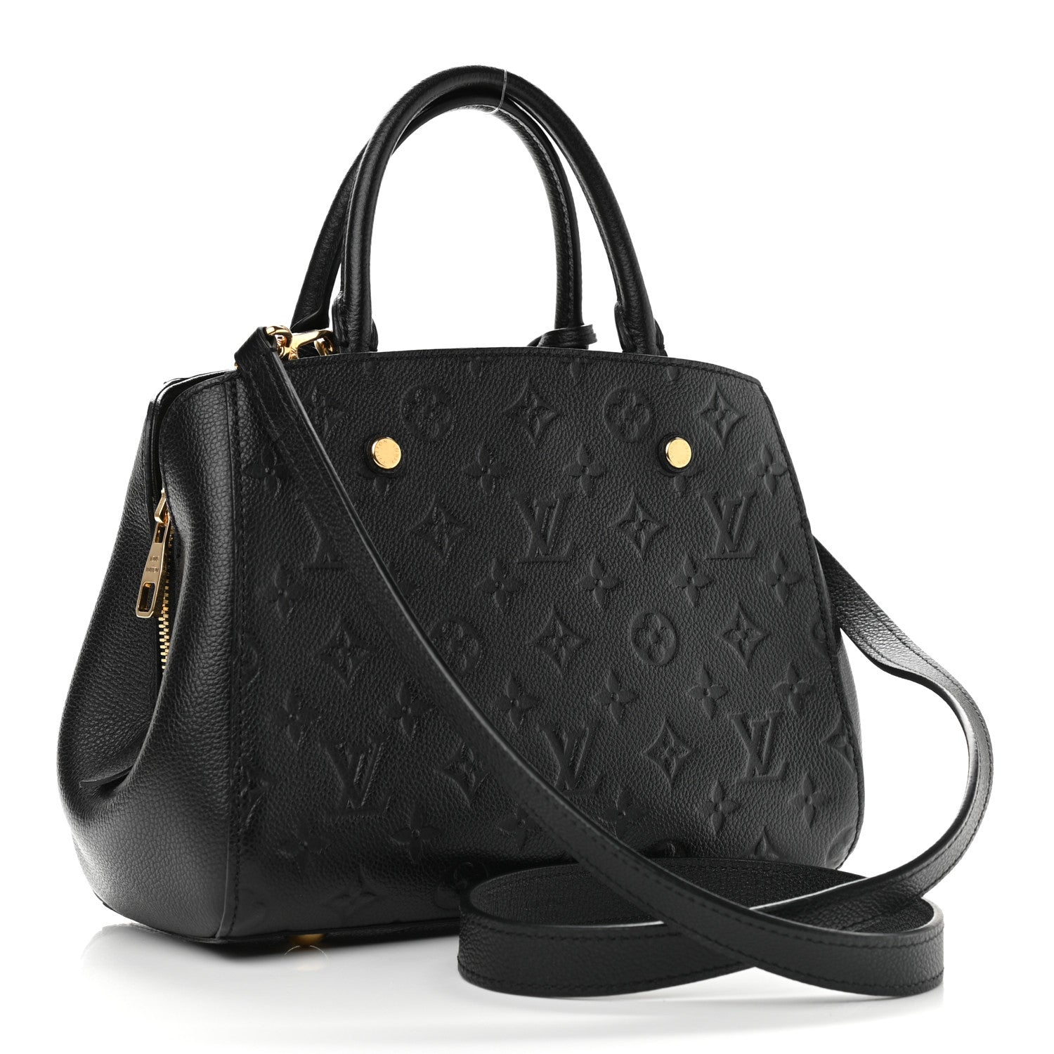 Louis Vuitton Empreinte Montaigne BB Black 3 of 9