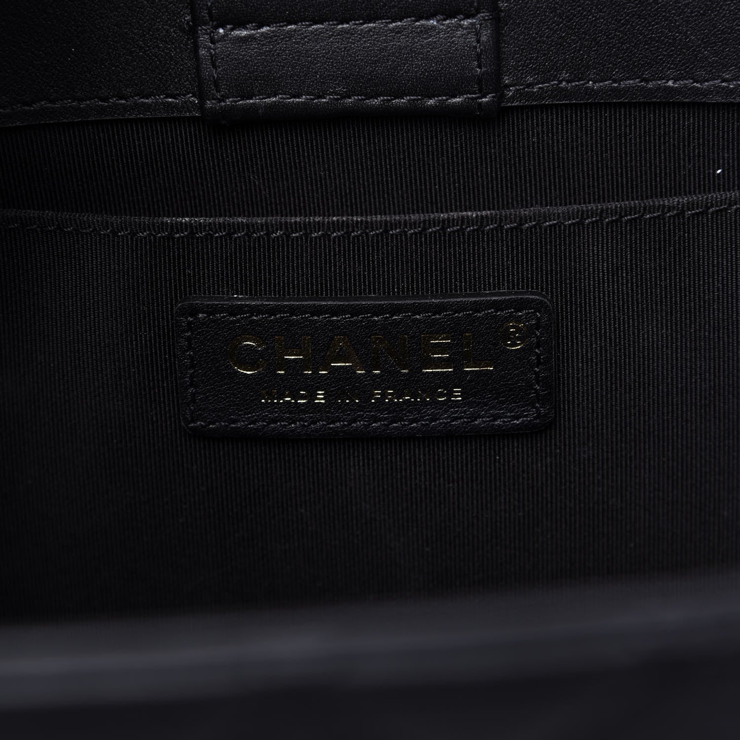 Chanel Calfskin Quilted CC Chain Accordion Tote Black 9 of 12