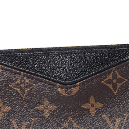 Louis Vuitton Monogram Pallas Clutch Black 10 of 10