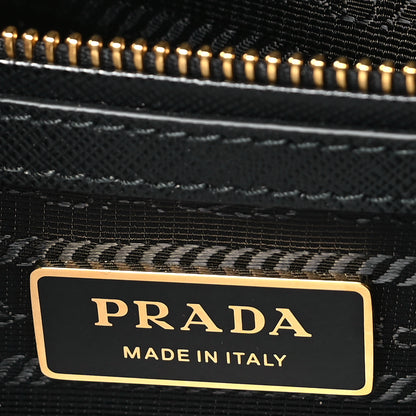 Prada Saffiano Small Galleria Double Zip Tote Black 6 of 10