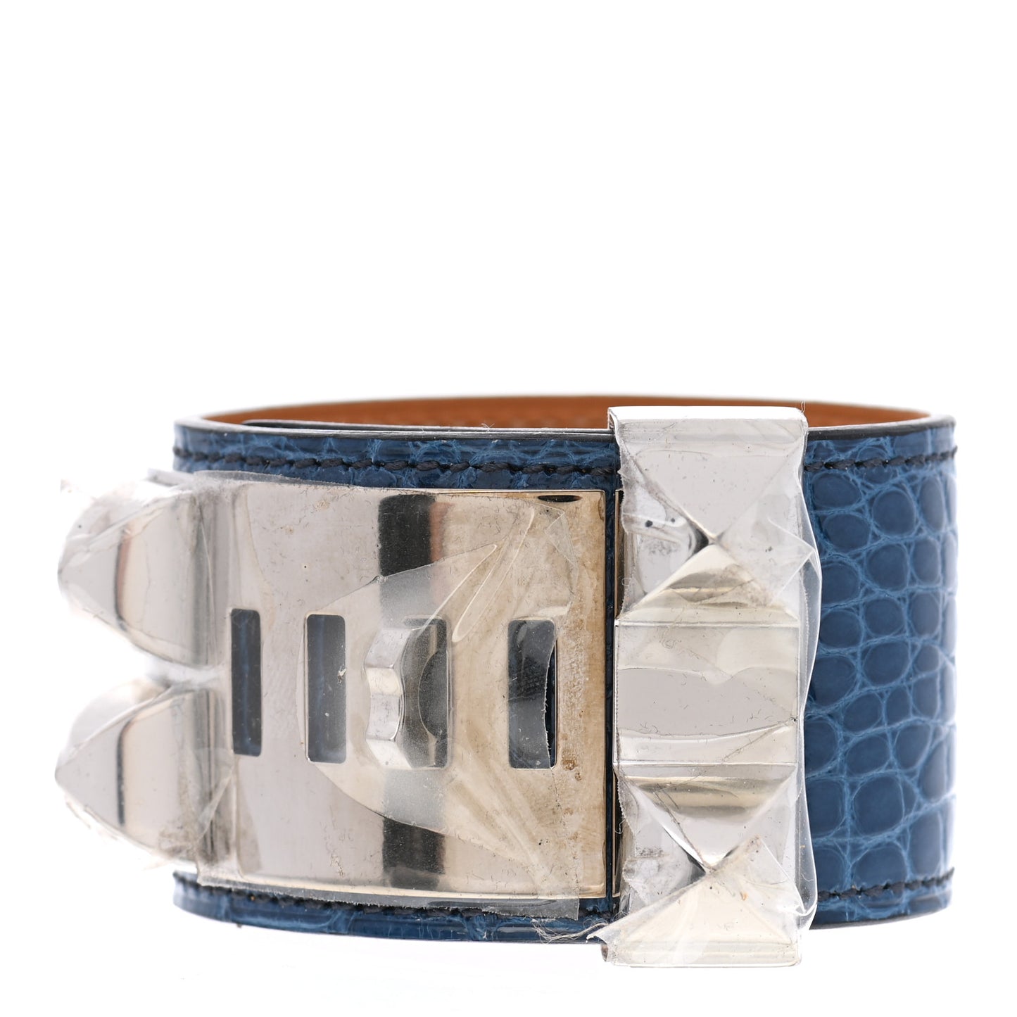 Matte Alligator Collier De Chien CDC Bracelet S Bleu De Malte