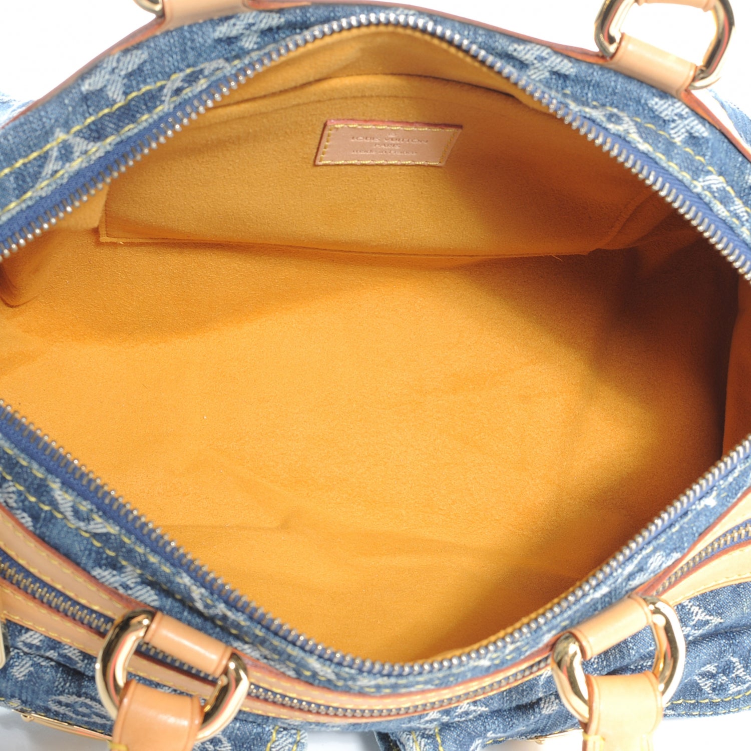 Louis Vuitton Monogram Denim Neo Speedy Blue 5 of 7