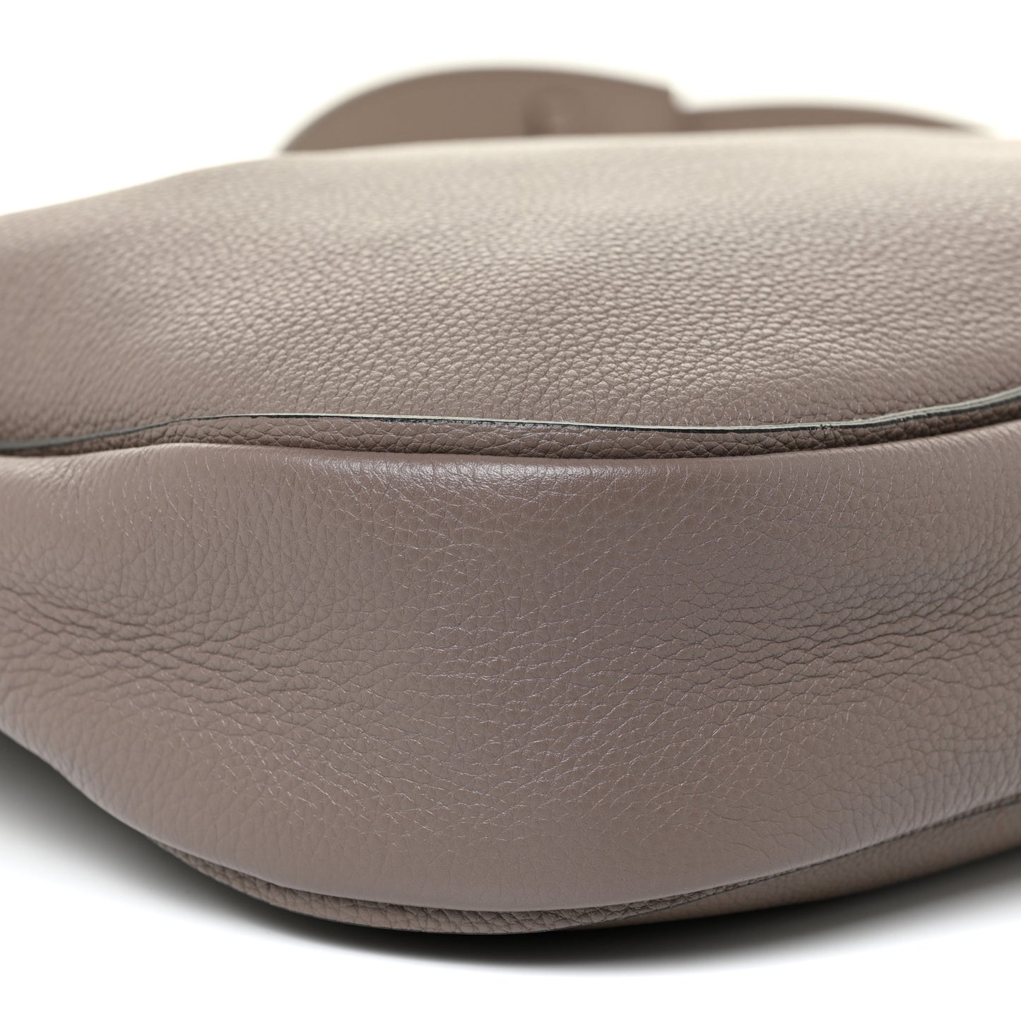 Calfskin Reverse Hobo Gray