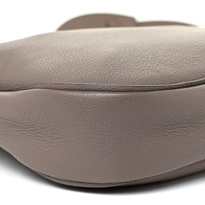 Salvatore Ferragamo Calfskin Reverse Hobo Gray 5 of 13