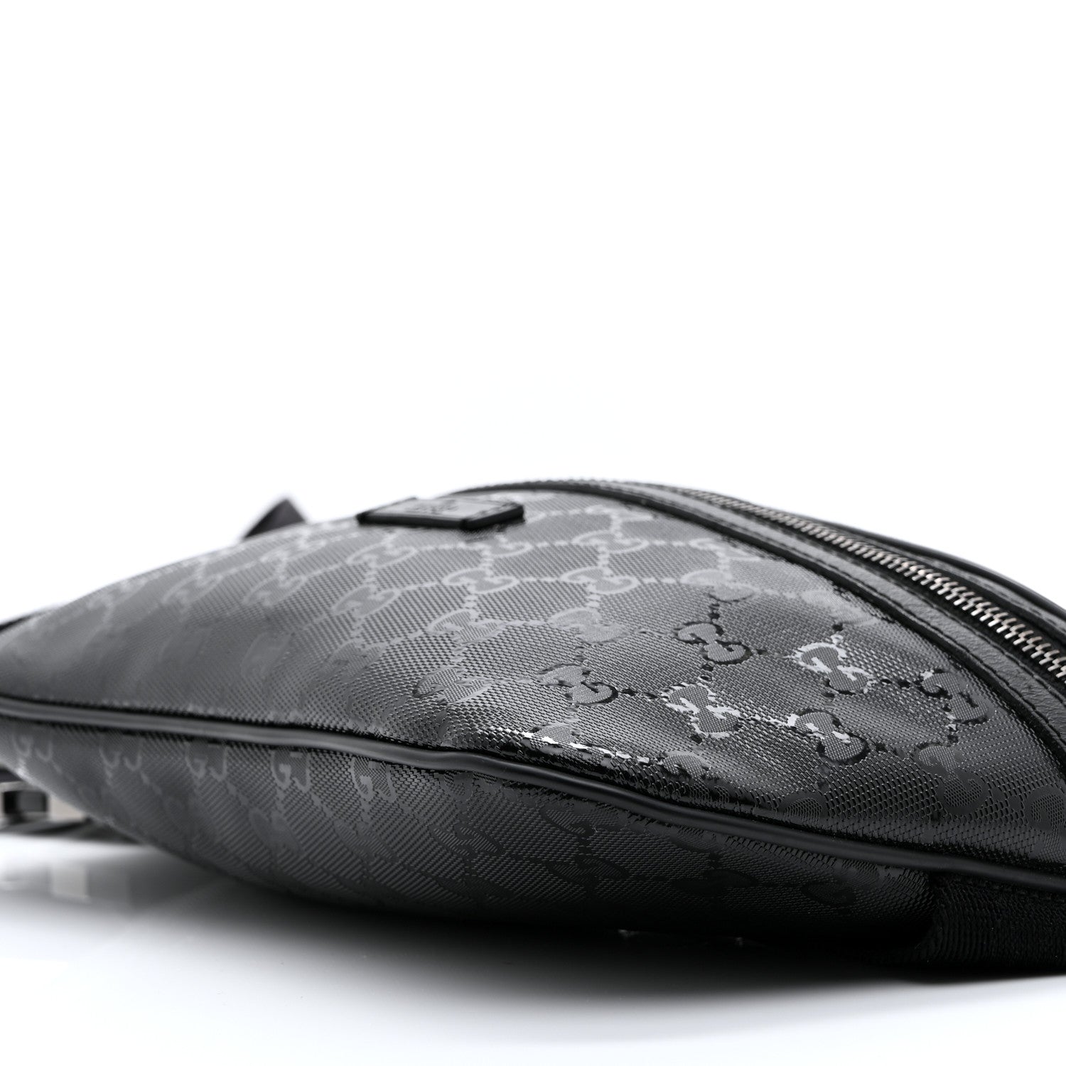 Gucci Imprime Monogram Belt Bag Black 10 of 10