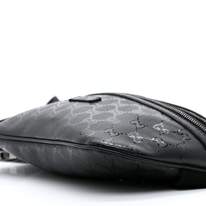 Gucci Imprime Monogram Belt Bag Black 10 of 10