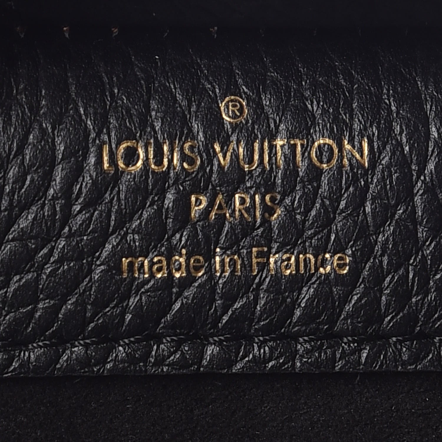 Louis Vuitton Damier Ebene Cuir Taurillon Brittany Black 9 of 11