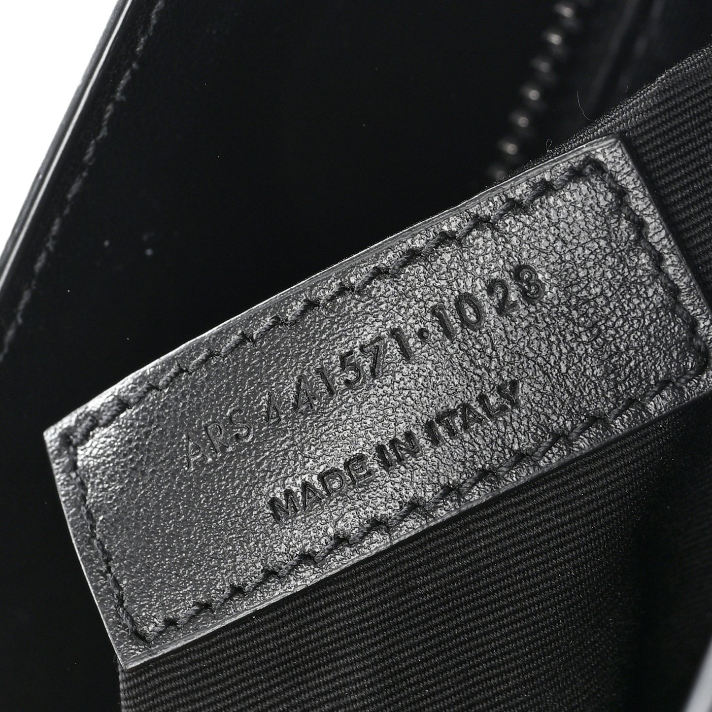 Calfskin Crocodile Embossed Large Sac De Jour Carryall Black