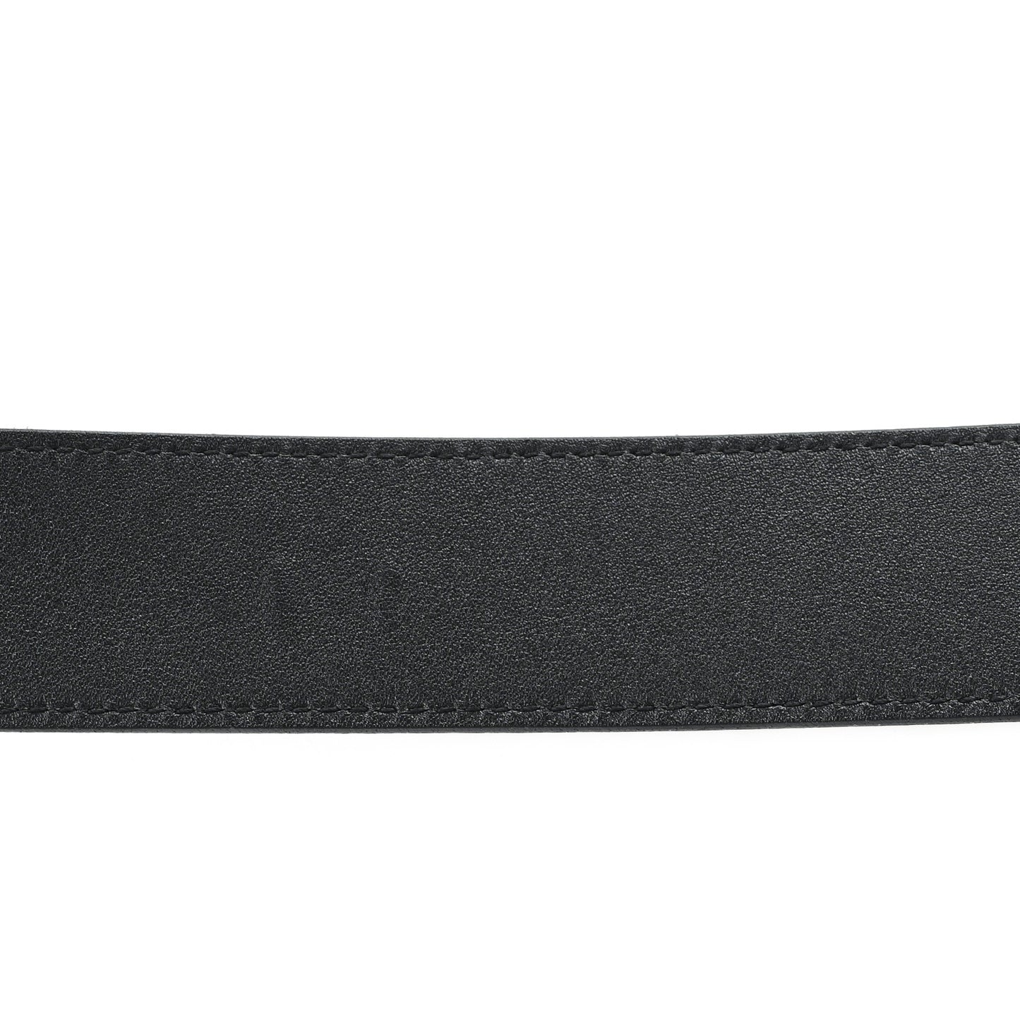 Calfskin Monogram Square Buckle Belt 85 34 Black