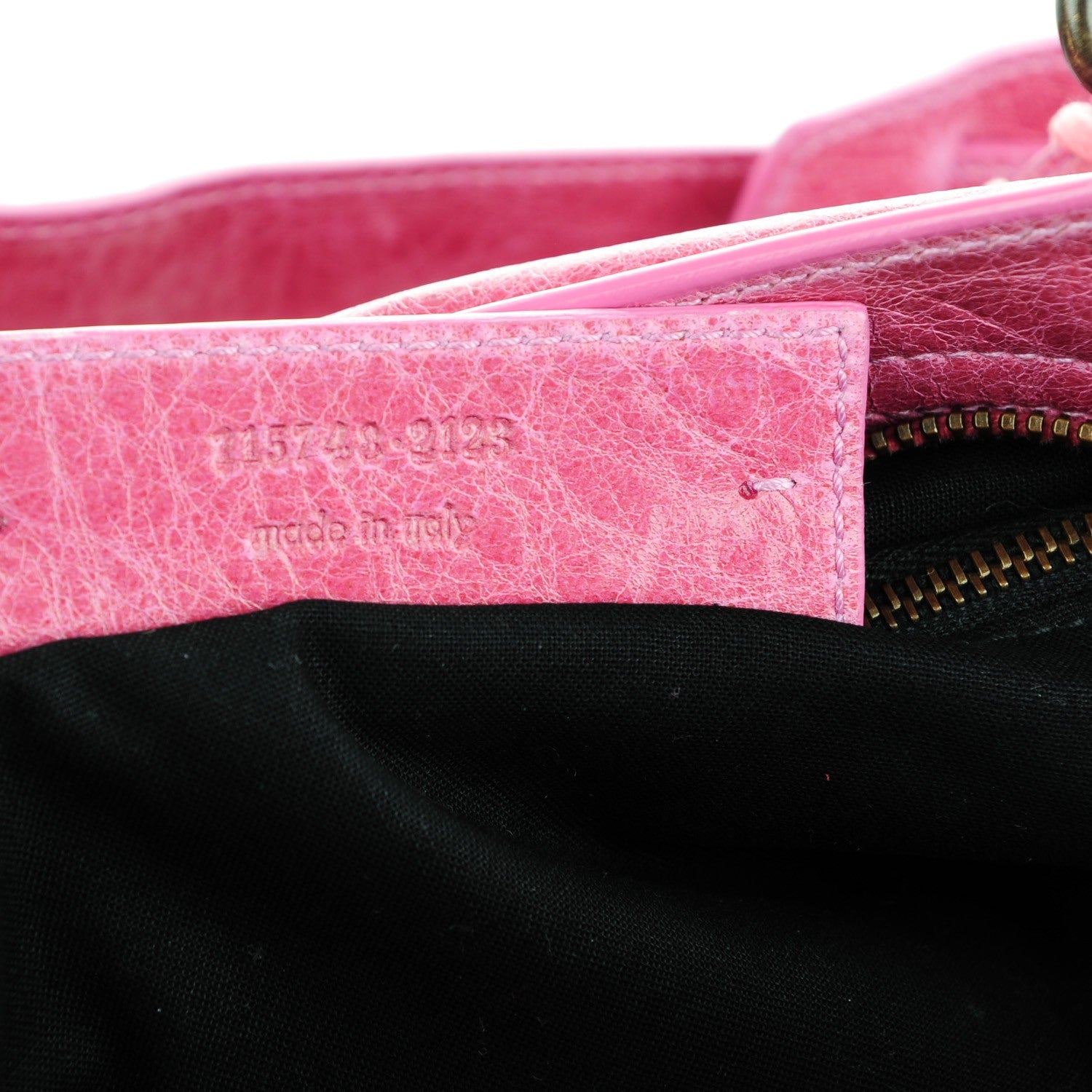 Balenciaga Agneau Classic Hardware City bubblegum 8 of 8