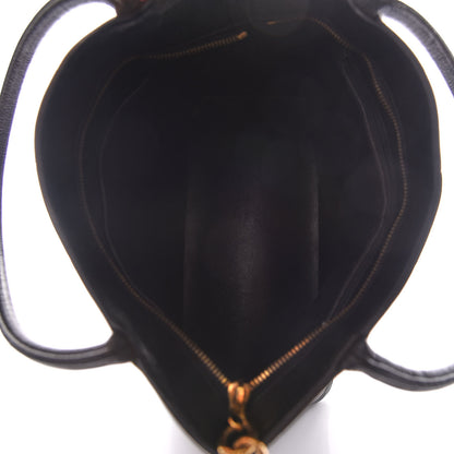 Chanel Caviar Quilted Medallion Tote Black 5 of 20