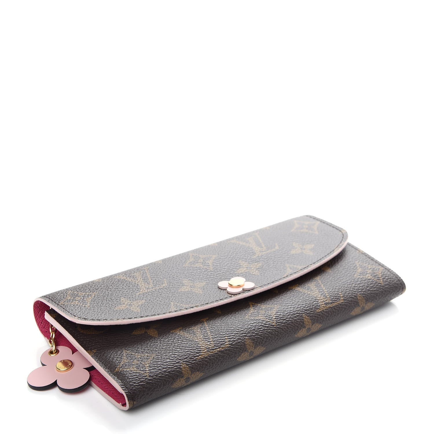 Louis Vuitton Monogram Bloom Flower Emilie Wallet 4 of 8