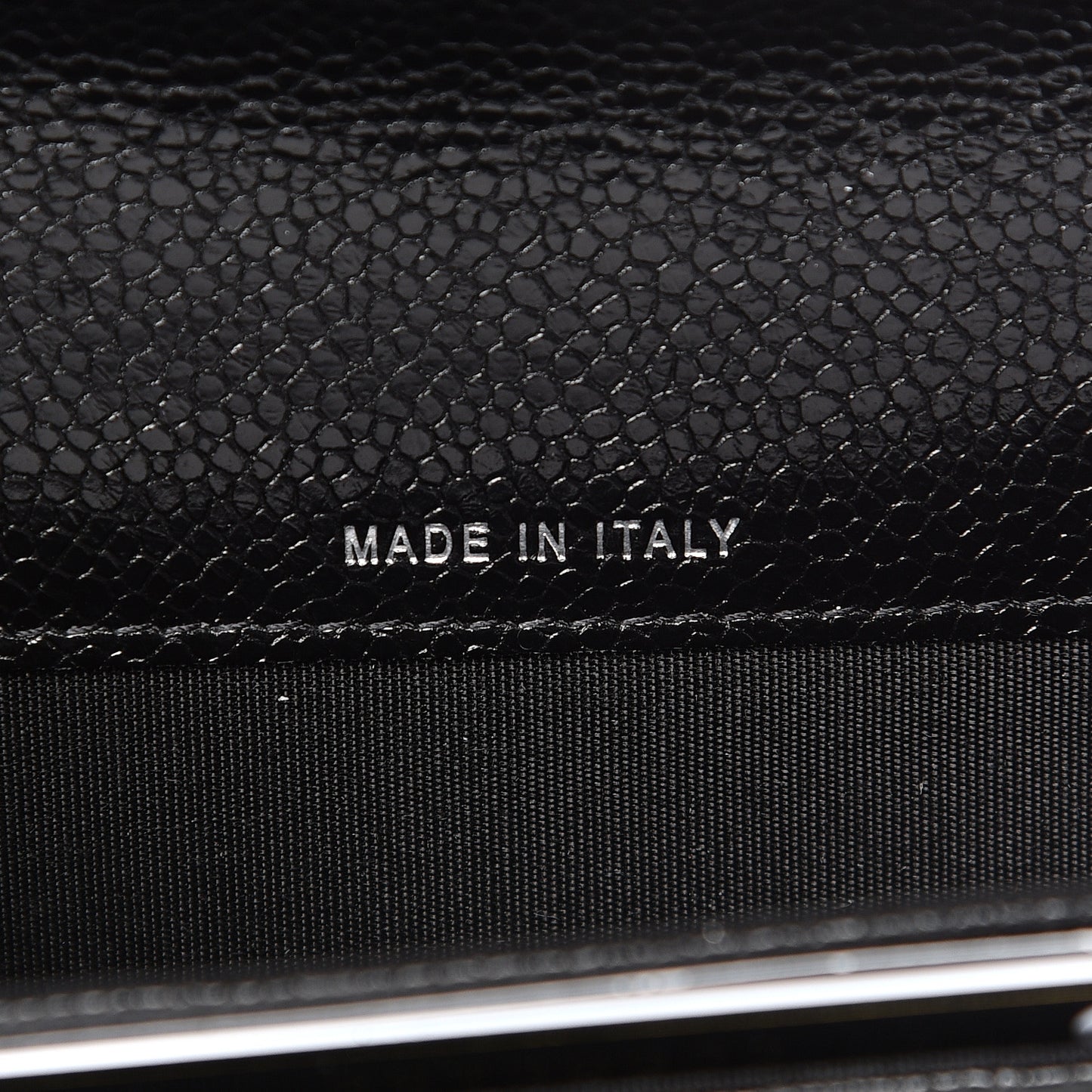 Caviar Quilted Flap Card Holder So Black