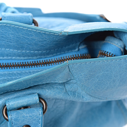 Balenciaga Agneau Classic Hardware City Bleu Paon 22 of 27