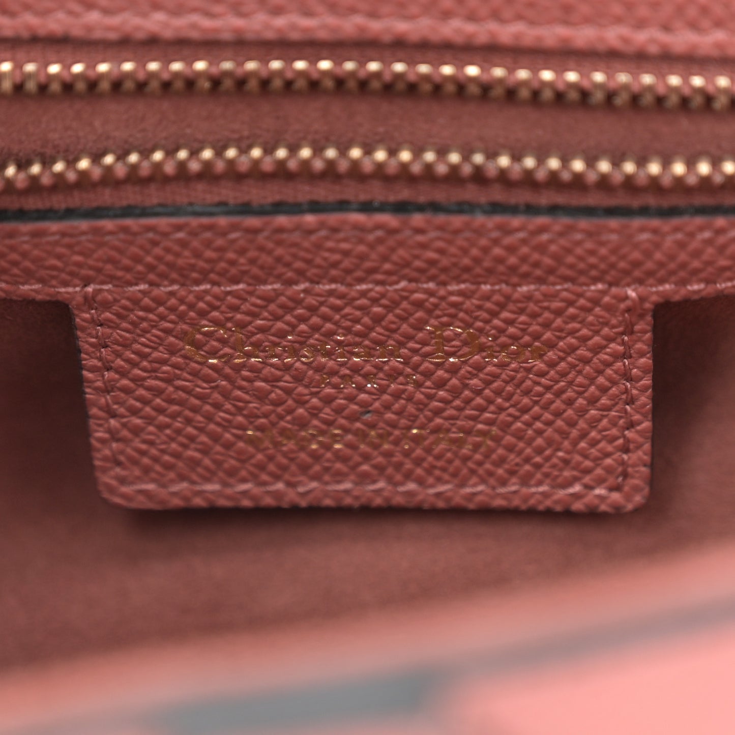 Grained Calfskin Saddle Bag With Strap Rust