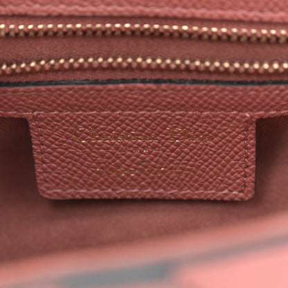 Christian Dior Grained Calfskin Saddle Bag With Strap Rust 6 of 10