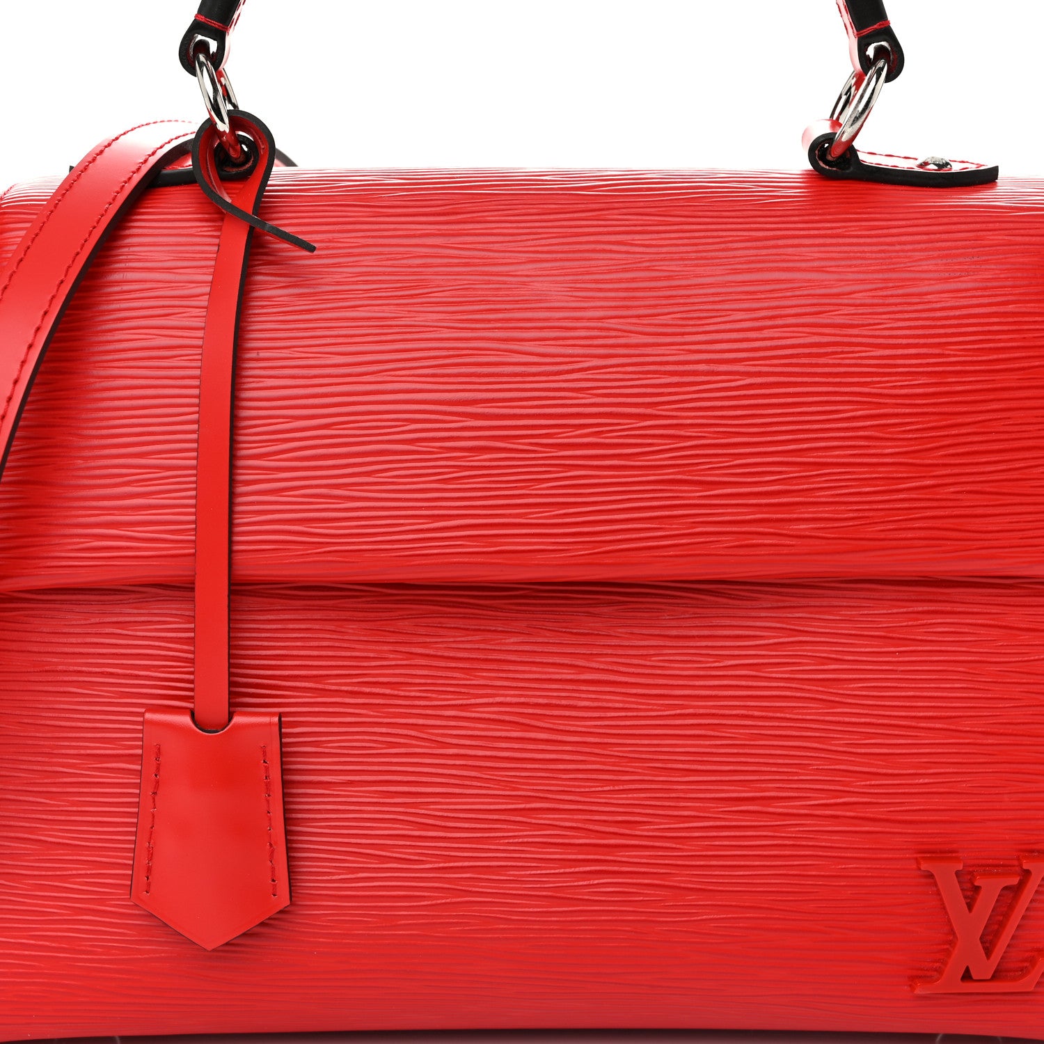 Louis Vuitton Epi Cluny BB Coquelicot 7 of 9