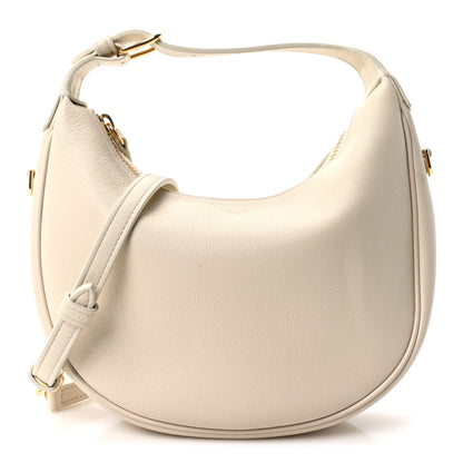 Celine Supple Grained Calfskin Teen Lulu Shoulder Bag Rice 1 of 11