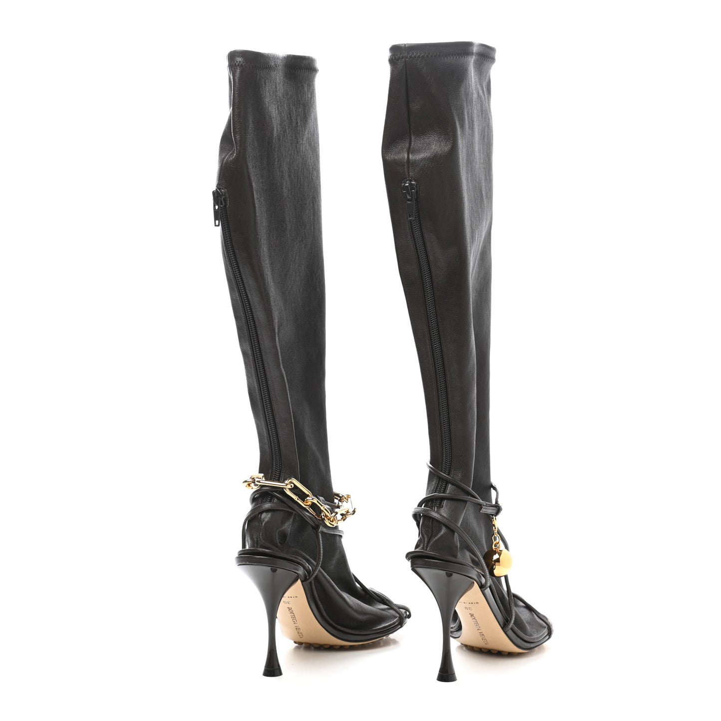 Lambskin Dot Boots 39 Fondant