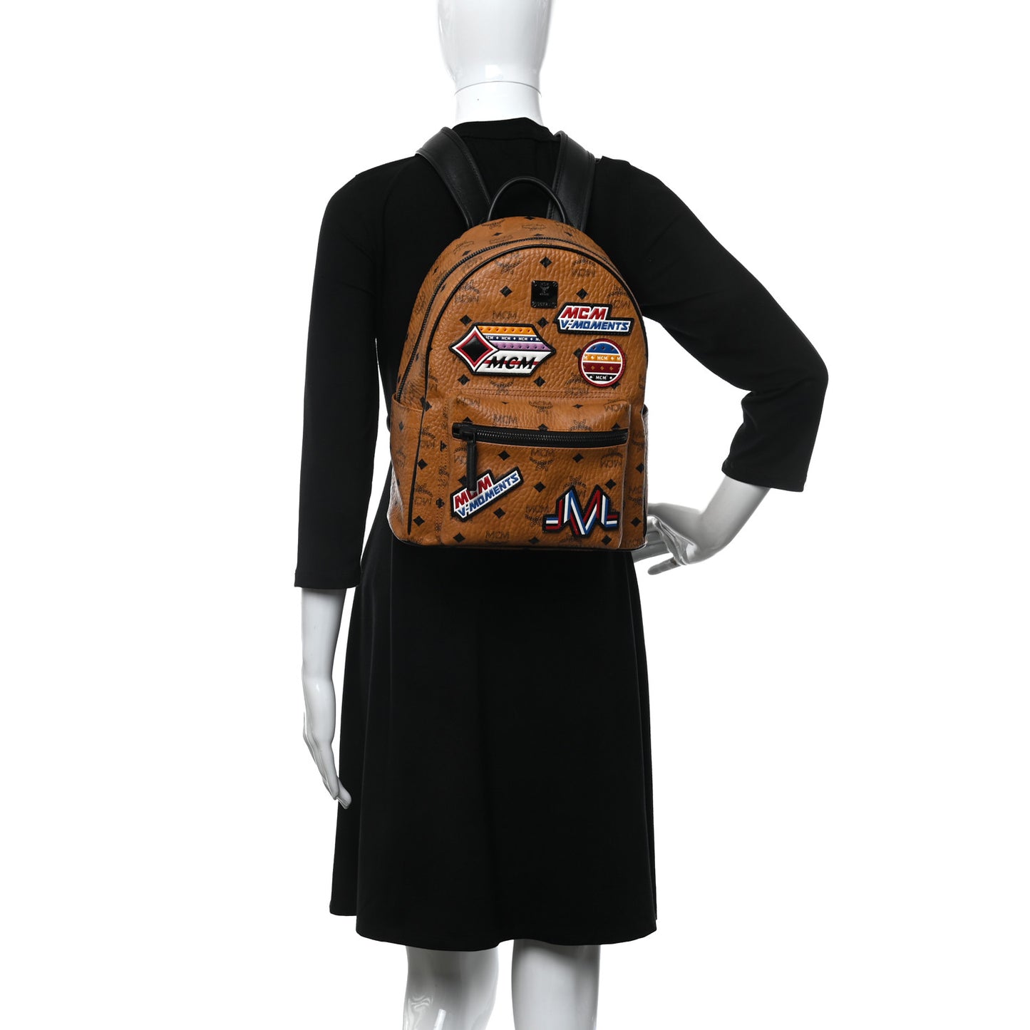 Visetos Victory Patch Stark Backpack Cognac