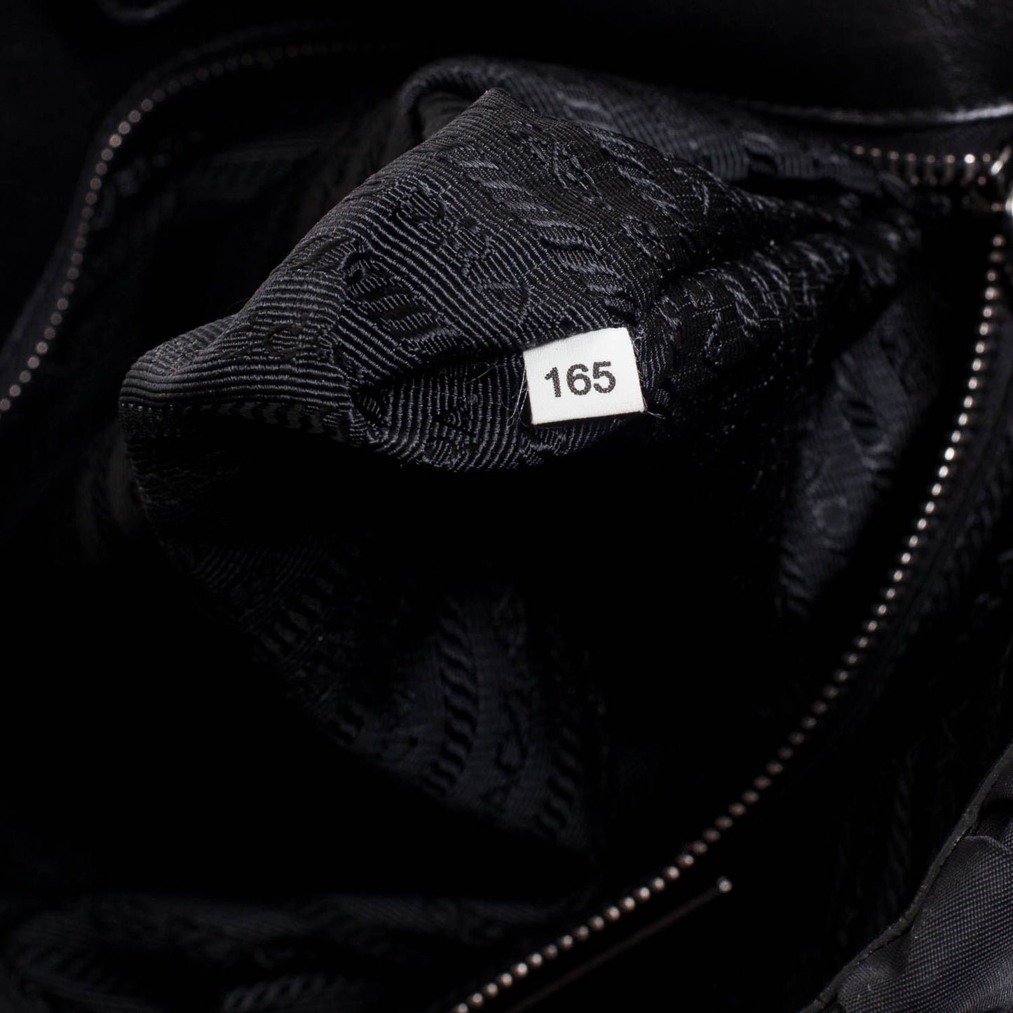 Tessuto Nylon Gaufre Tote Nero Black
