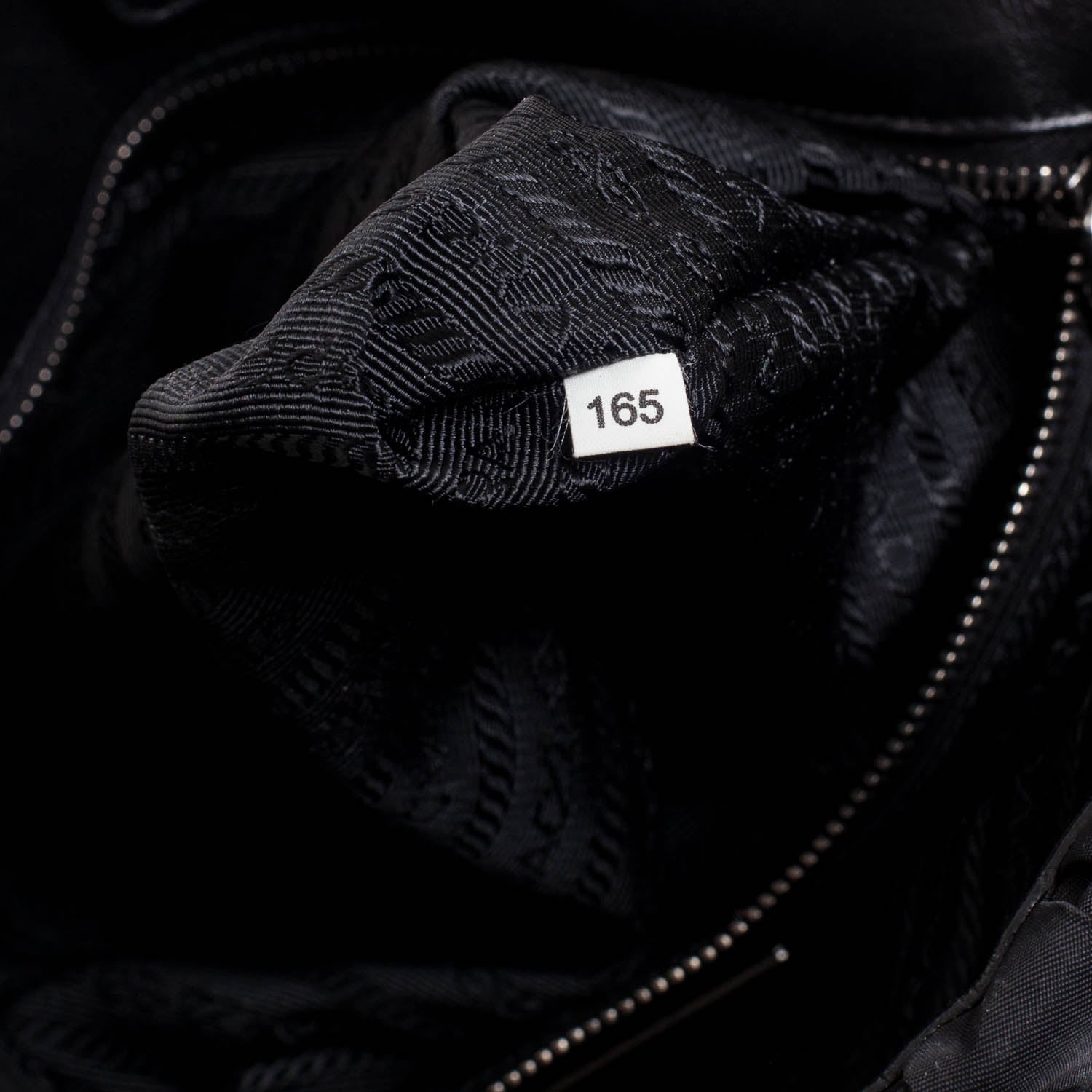 Prada Tessuto Nylon Gaufre Tote Nero Black 9 of 9