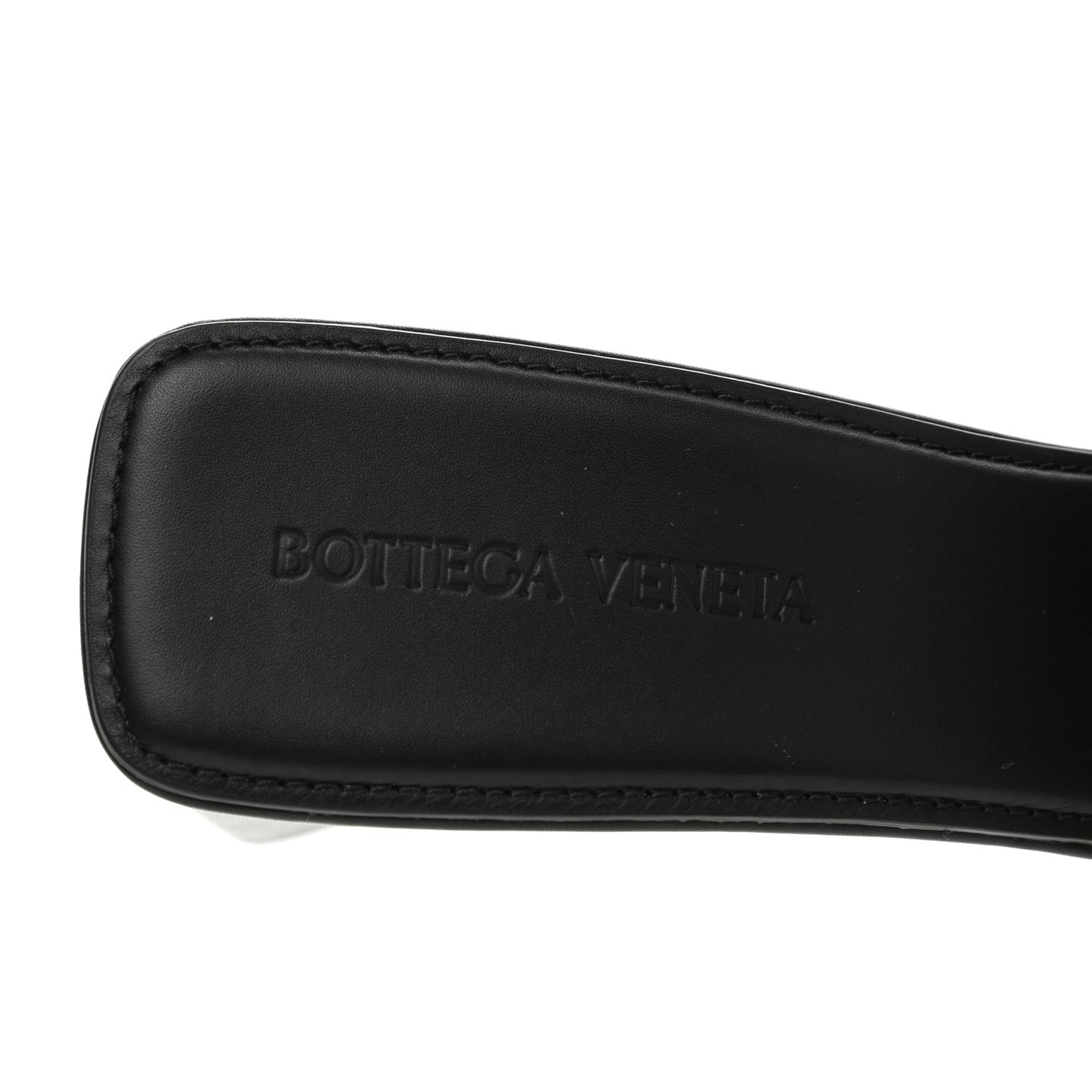 Vienna Calfskin The Band Mule Sandals 38 Black