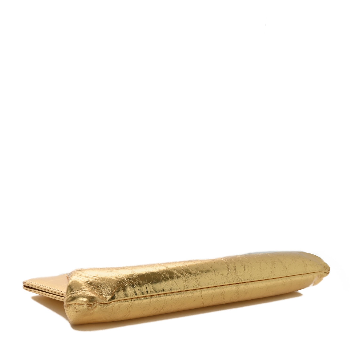 Chanel Metallic Lambskin Tweed We Need 5x5=CC Clutch Gold 4 of 10