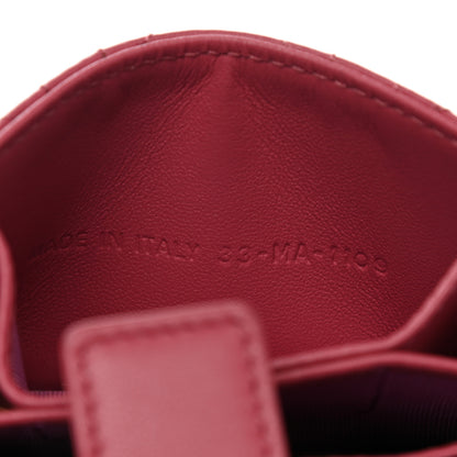 Christian Dior Lambskin Cannage Lady Dior 5-Gusset Card Holder 7 of 8