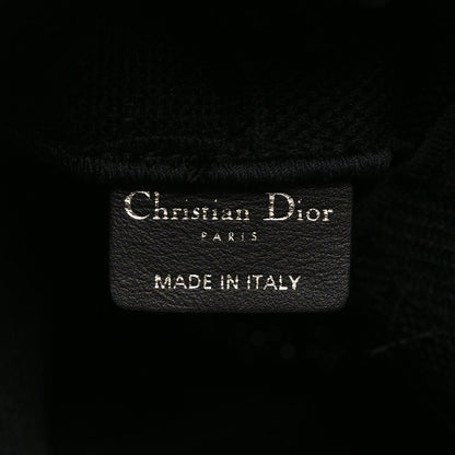 Christian Dior Canvas Embroidered Camouflage Diorcamp Messenger Black 6 of 8