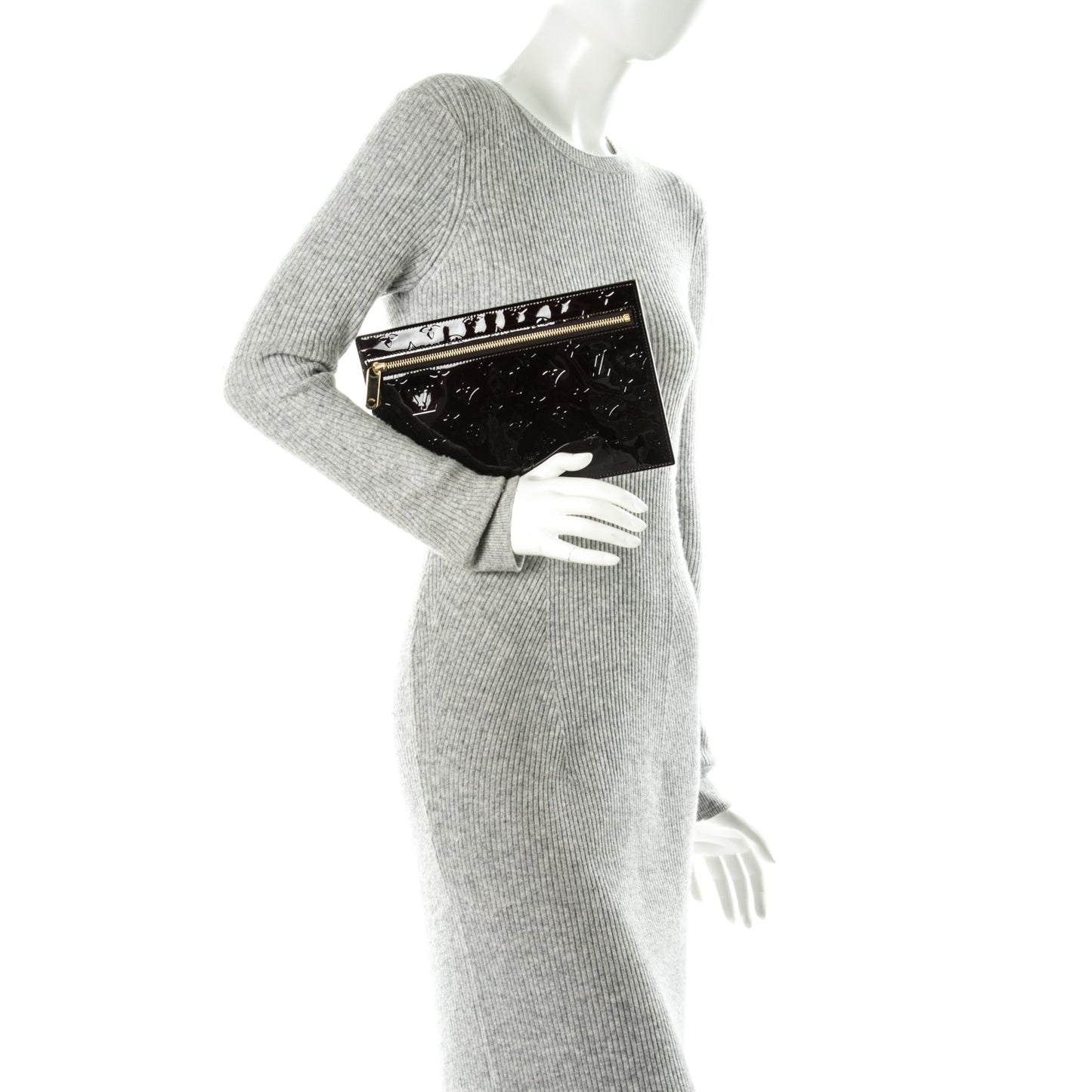 Vernis Pershing Square Clutch PM Amarante