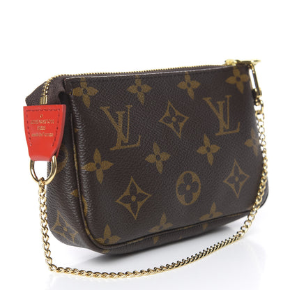 Louis Vuitton Monogram 2020 Christmas Animation Bumper Cars Mini Pochette Accessories Coquelicot 3 of 7