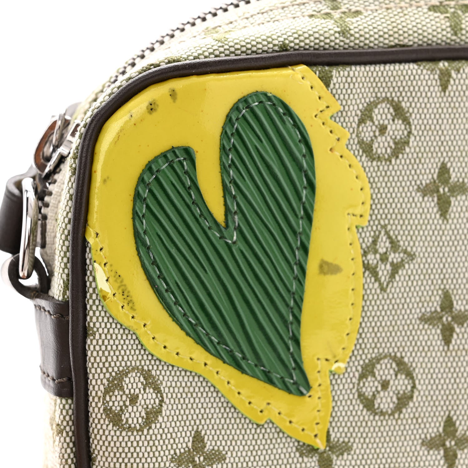 Louis Vuitton Mini Monogram Conte de Fees Mushroom Pochette Kaki 11 of 14