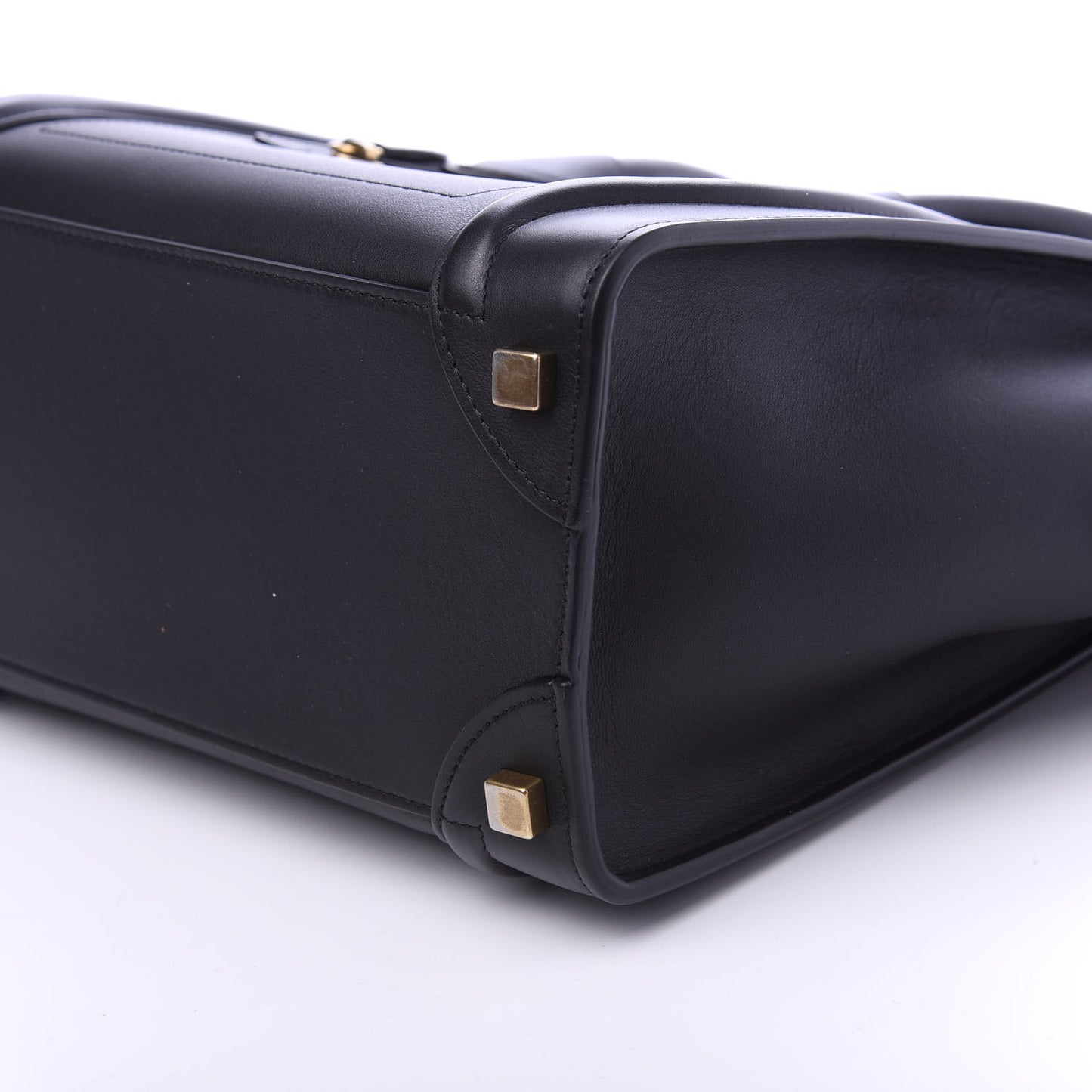 Smooth Calfskin Micro Luggage Black