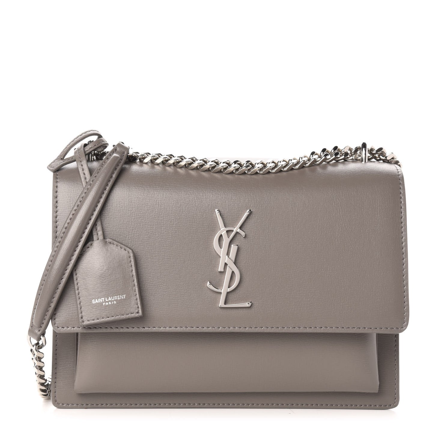Calfskin Medium Monogram Sunset Fog