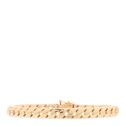 Tiffany 14K Rose Gold Curb Link Chain Bracelet 1 of 3