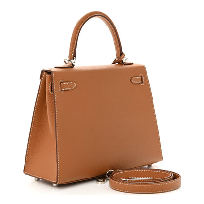 Hermes Epsom Kelly Sellier 25 Gold 3 of 11