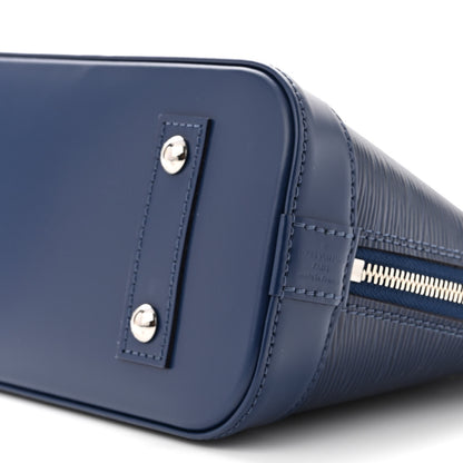 Louis Vuitton Epi Alma BB Indigo 9 of 10