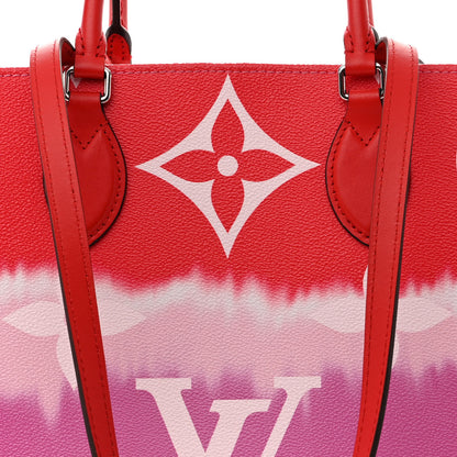 Louis Vuitton Monogram Escale Onthego GM Rouge 8 of 18