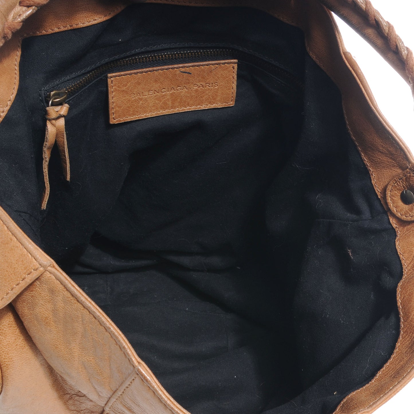Chevre Shrug Hobo Camel