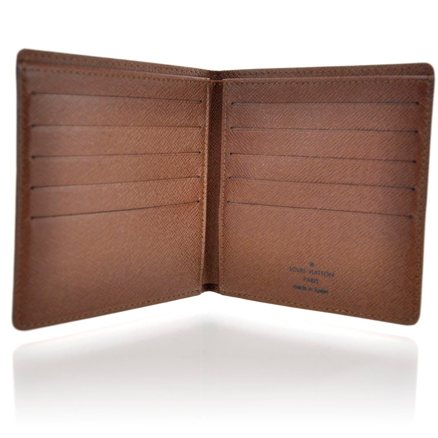 Louis Vuitton Monogram Mens Billfold Wallet 10 Credit Card Slots 8 of 9